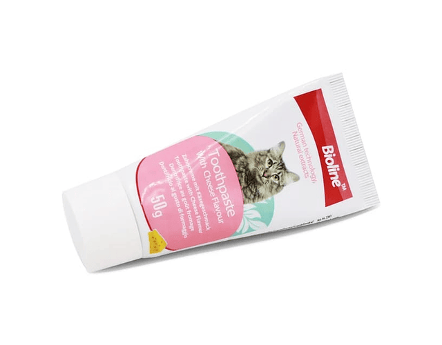 Set Kit De Higiene Dental Cepillo Para Mascota Gato Bioline