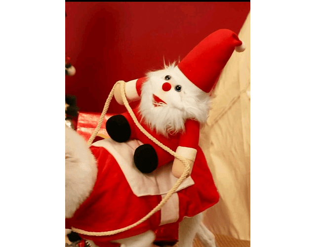 Disfraz Para Perros Y Gatos Navidad Jinete Viejo Páscuero Cs