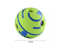 Pelota Solida Con Sonido Para Mascotas Perros Wobble Wag Cs