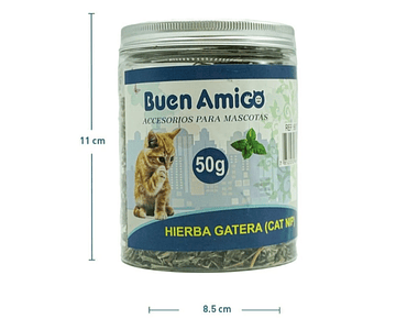 Hierba Gatera Seca Catnip 50g Hojas De Catnip - Buen Amigo