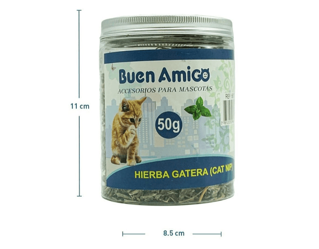 Hierba Gatera Seca Catnip 50g Hojas De Catnip - Buen Amigo