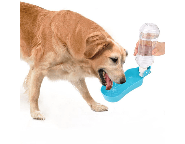 Botella Bebedero Portátil Agua Para Perros Mascotas 250ml
