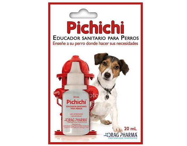 Pichichi Gotas Educador Sanitario Para Perros 20 Ml