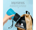 Botella Para Mascota Premium Plegable Taza Hidratación Paseo