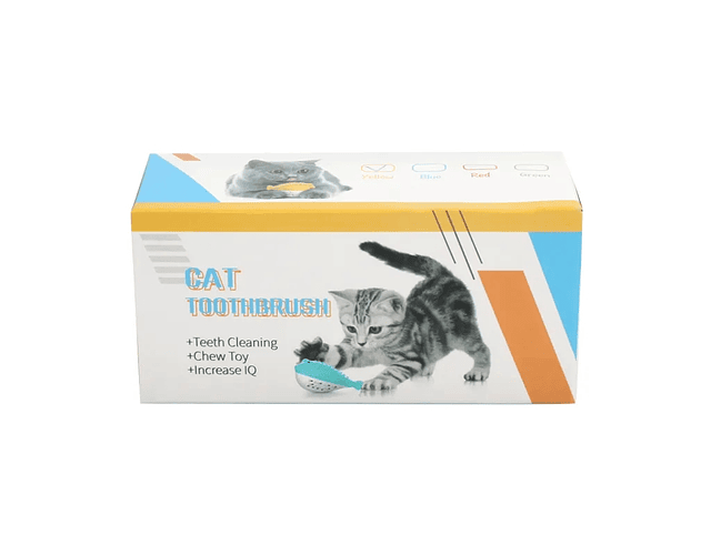 Juguete Molar Dental Para Gatos Pez Globo Catnip - Cs