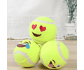 Pelota De Tenis Para Perros Juguete Mascotas - Diseño Emojis