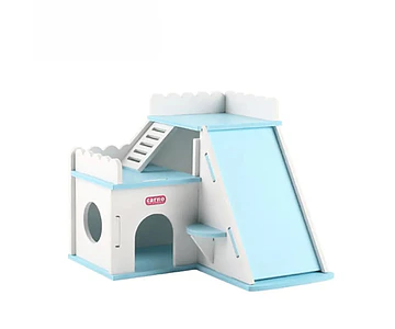 Casa Para Hámster Refugio De 2 Pisos Con Escalera - Carno