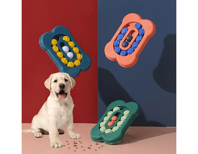 CHLEBEM Juguetes interactivos para perro, juguete para masticar