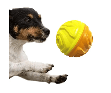 Pelota Juguete Para Mascotas Perros Pelota Con Sonido 7.5cm