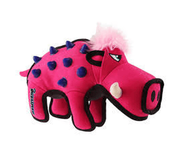 Peluche Para Perro Duraspikes Jabalí Rosado Gigwi