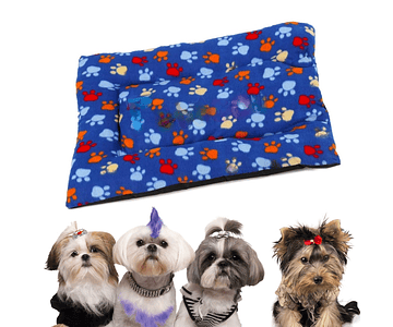 Cama Colchon Para Mascotas Perros Gatos 50x70cm Talla S