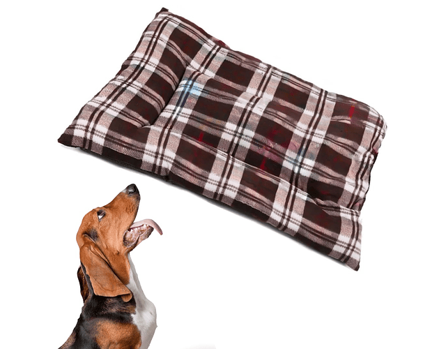 Cama Colchon Para Mascotas Perros Gatos 60x80cm Talla M