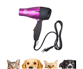 Pack Saco + Secador Portátil Para Pelo Mascotas Perros Gatos