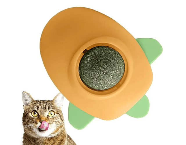 Bola Catnip Merienda Para Gatos Hierba Gatera Nave Espacial