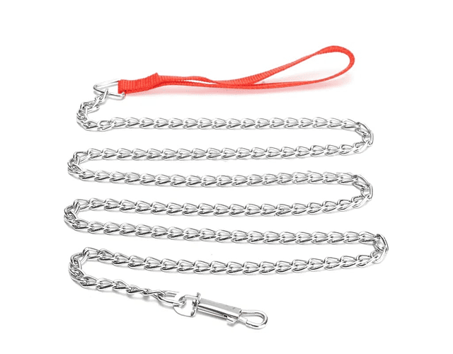 Cadena Correa De Acero Para Perros Talla M / Codystore