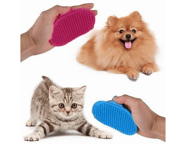 Peine Cepillo Guante Quita Pelos Para Mascotas Perro Y Gatos