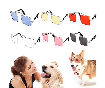 Gafas Lentes Cuadrados Para Perros Gatos Gafas De Mascotas