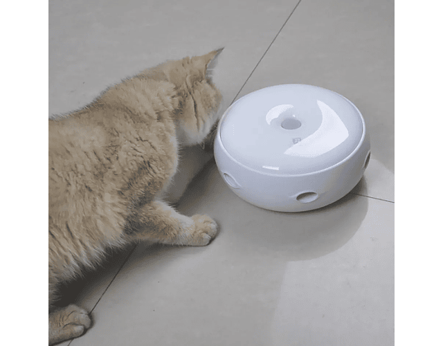Juguete Para Gatos Robot Inteligente Plumas Interactivas Cs