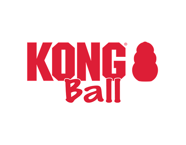Kong Ball With Rope Juguete Para Tu Mascota Talla S / M