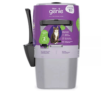 Basurero Litter Genie Pail Design Plus Para Arena Sanitaria