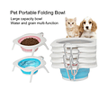 Plato Bowl Cuenco Portable En Altura Viajes Perro Mascotas