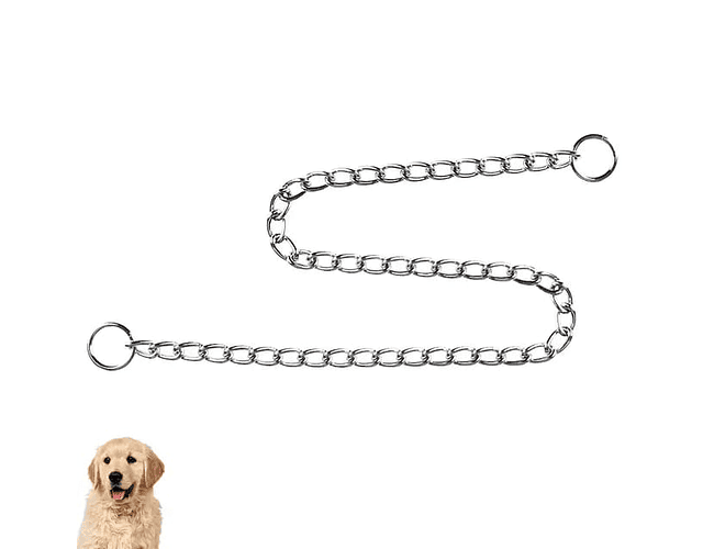 Collar Cadena De Adiestramiento Canino Collar De Ahorque 2mm