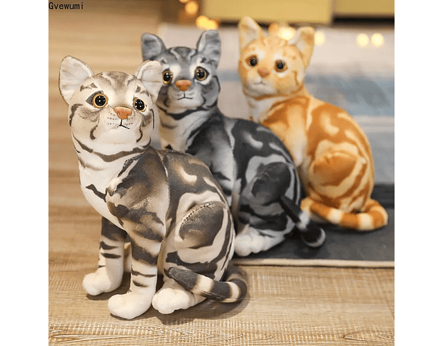 Gato De Peluche Americano Modelo Para Fotos Mascotas Gatos