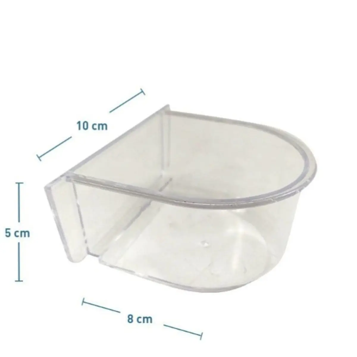 Comedero Para Pájaros Transparente Con Dispensador De Agua - Ideal Para Balcones Y Jardines