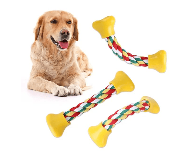 Juguete Para Perros Cuerda Tipo Hueso Para Mascotas 26 Cm