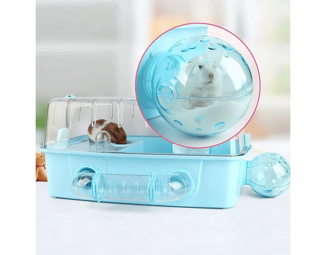 Baño Ducha Pieza Hamster De Conexion Externa Jaula Hamster