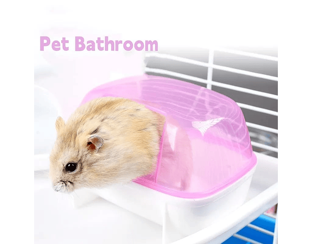 Baño Para Hamster Letrina Grande Para Raton Cuy Hamster Rata