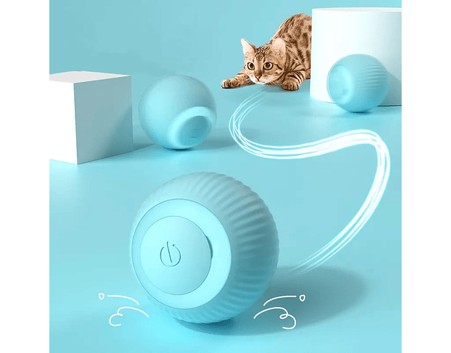 Pelota Para Gatos Juguete Robot Interactivo Gatos Pelota Usb 