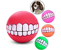 Pelota Divertida Para Perros Juguete Pelota Sonrisa Mascota