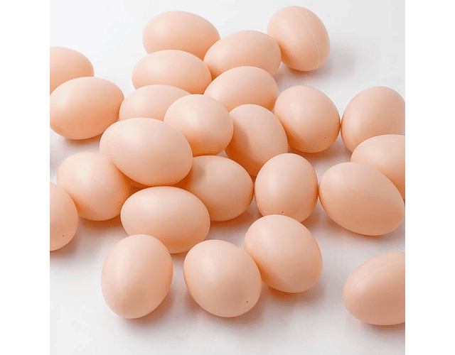 Huevos Plásticos Falsos De Gallina Huevo Juego Realista Cs
