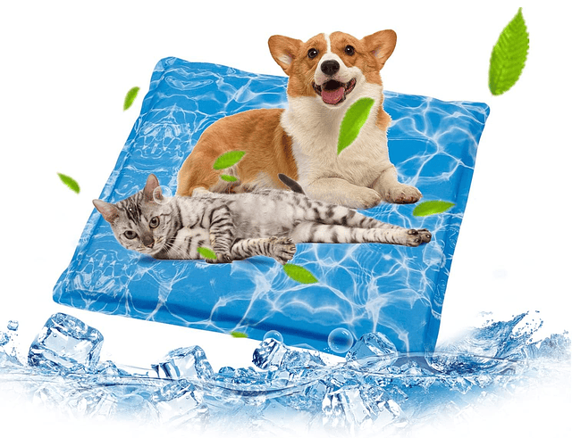 Manta Refrescante Cama Refrigerante Perros, Gatos 50 X 65 Cm