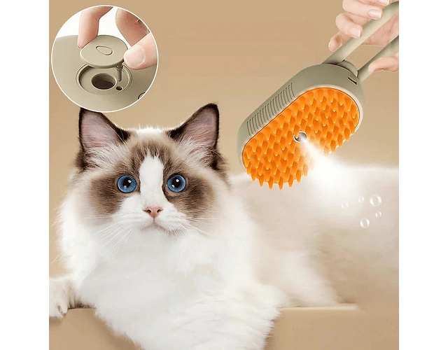 Cepillo A Vapor Para Mascotas Perros, Gatos, Conejos - Cody