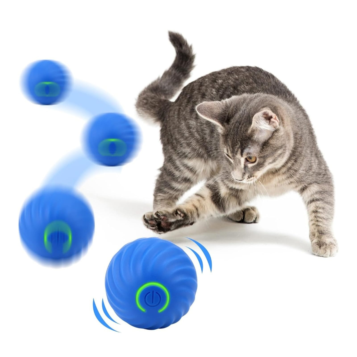Juguete Interactivo Gato Que Se Mueve Juguete UIOERGF Pelota De