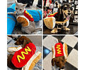 Disfraz Para Perros, Gatos Diseño Hot Dog Halloween Mascotas