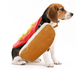 Disfraz Para Perros, Gatos Diseño Hot Dog Halloween Mascotas