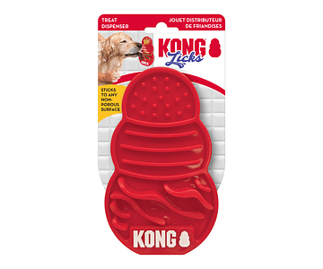 Kong Licks Almohadilla Con Ventosas Para Lamer Talla S / M