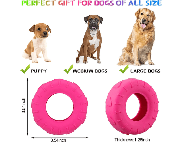 Juguete Para Perros En Forma De Rueda Mascotas - Codystore