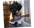 Disfraz Para Perros, Gatos Cosplay Con Guitarra Halloween Cs