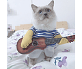 Disfraz Para Perros, Gatos Cosplay Con Guitarra Halloween Cs