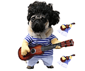 Disfraz Para Perros, Gatos Cosplay Con Guitarra Halloween Cs