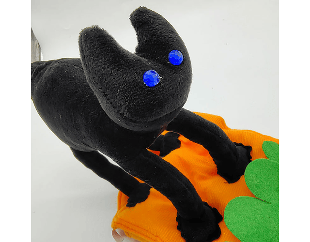 Disfraz Para Perros, Gatos Calabaza Con Gato Negro Halloween