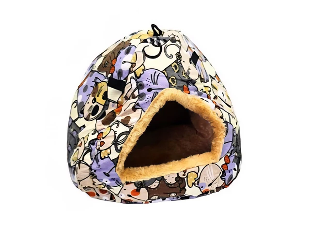 Casa Para Hámster Refugio Cama Iglú, Cuy, Erizo Mascotas Cs