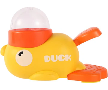 Alimentador Lento Dispensador Pato Entretenimiento Mascotas