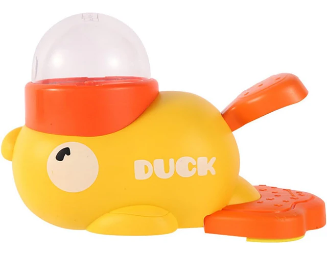 Alimentador Lento Dispensador Pato Entretenimiento Mascotas