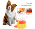 Alimentador Lento Dispensador Pato Entretenimiento Mascotas