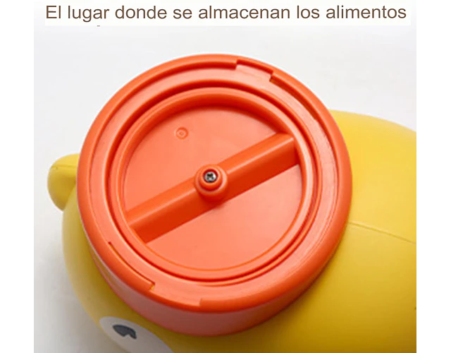 Alimentador Lento Dispensador Pato Entretenimiento Mascotas